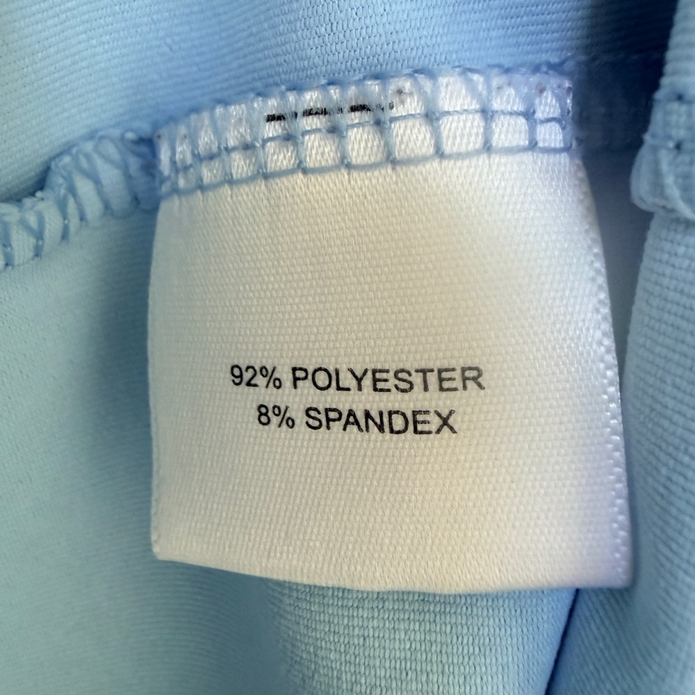 Peter Millar Crown Crafted Men's Light Blue Golf Polo Shirt - Picture 4 of 6